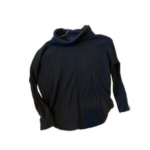 Time and Tru Turtle Black Neck Sweater Womans S